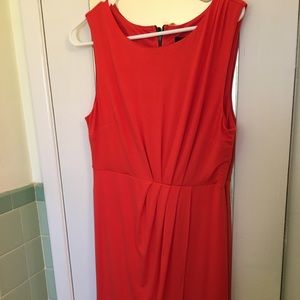 NEW orange jersey dress or swim coverup